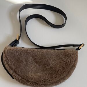 All Saints Crossbody Bag - Brown, NEW.